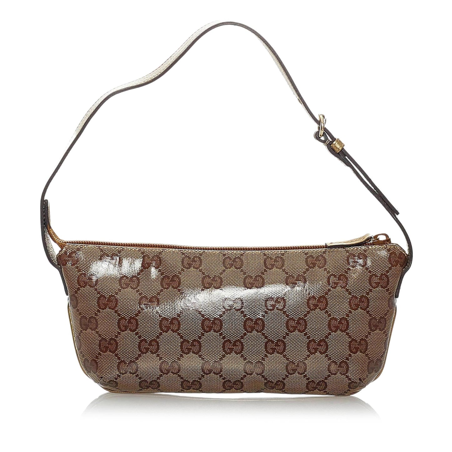 Gucci Crystal Baguette Handbag