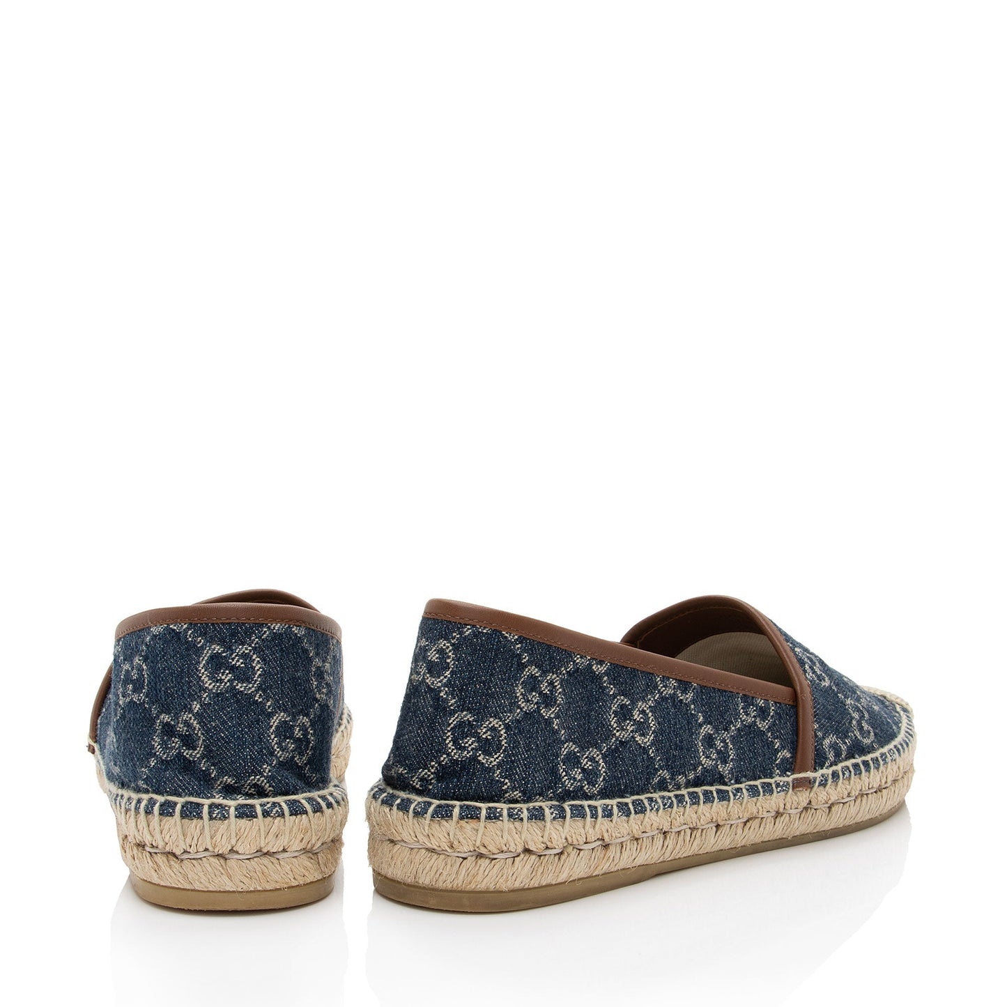 Gucci GG Denim Espadrilles - Size 9 / 39 (SHF-MZe4FJ)