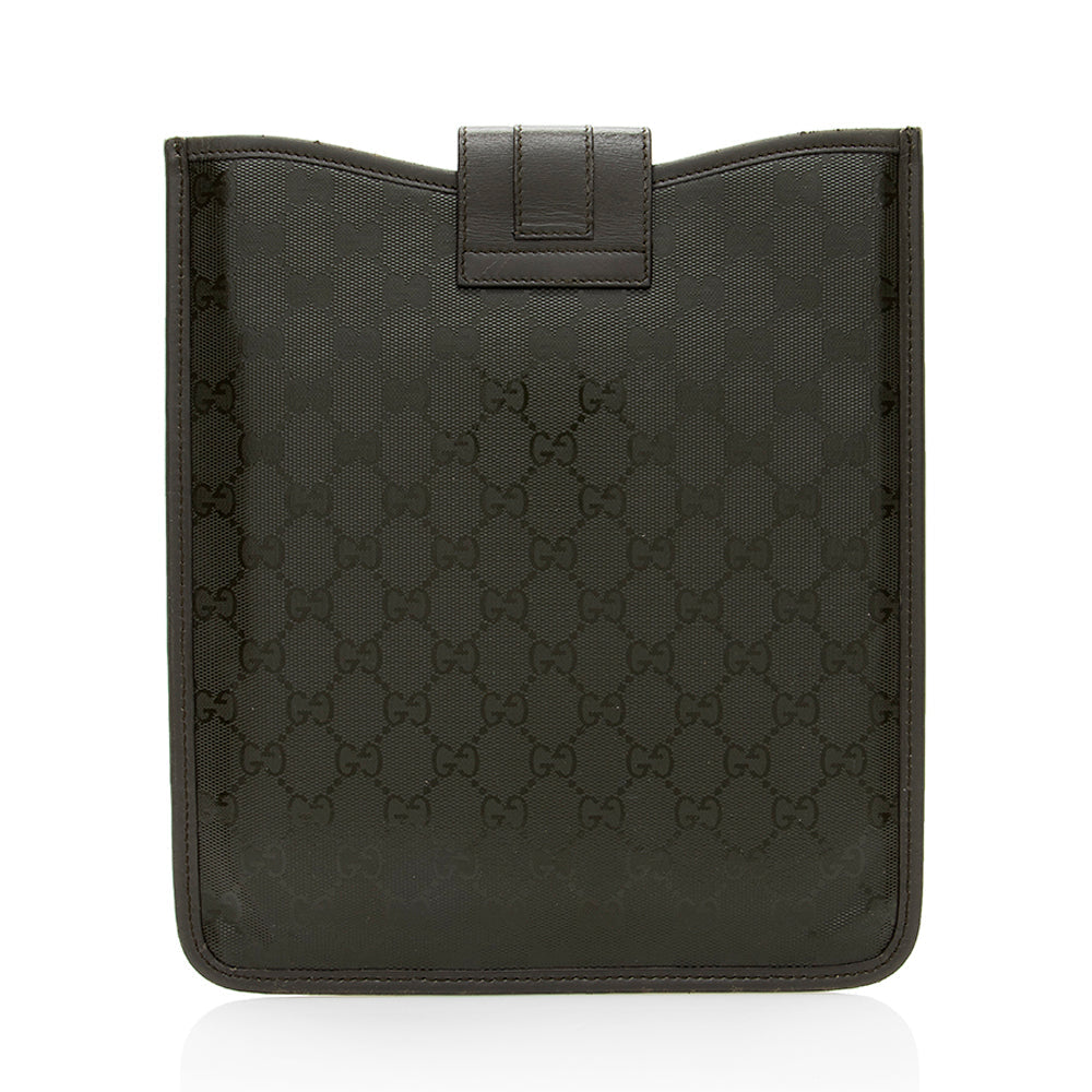 Gucci Leather Canvas Handbag Style 14