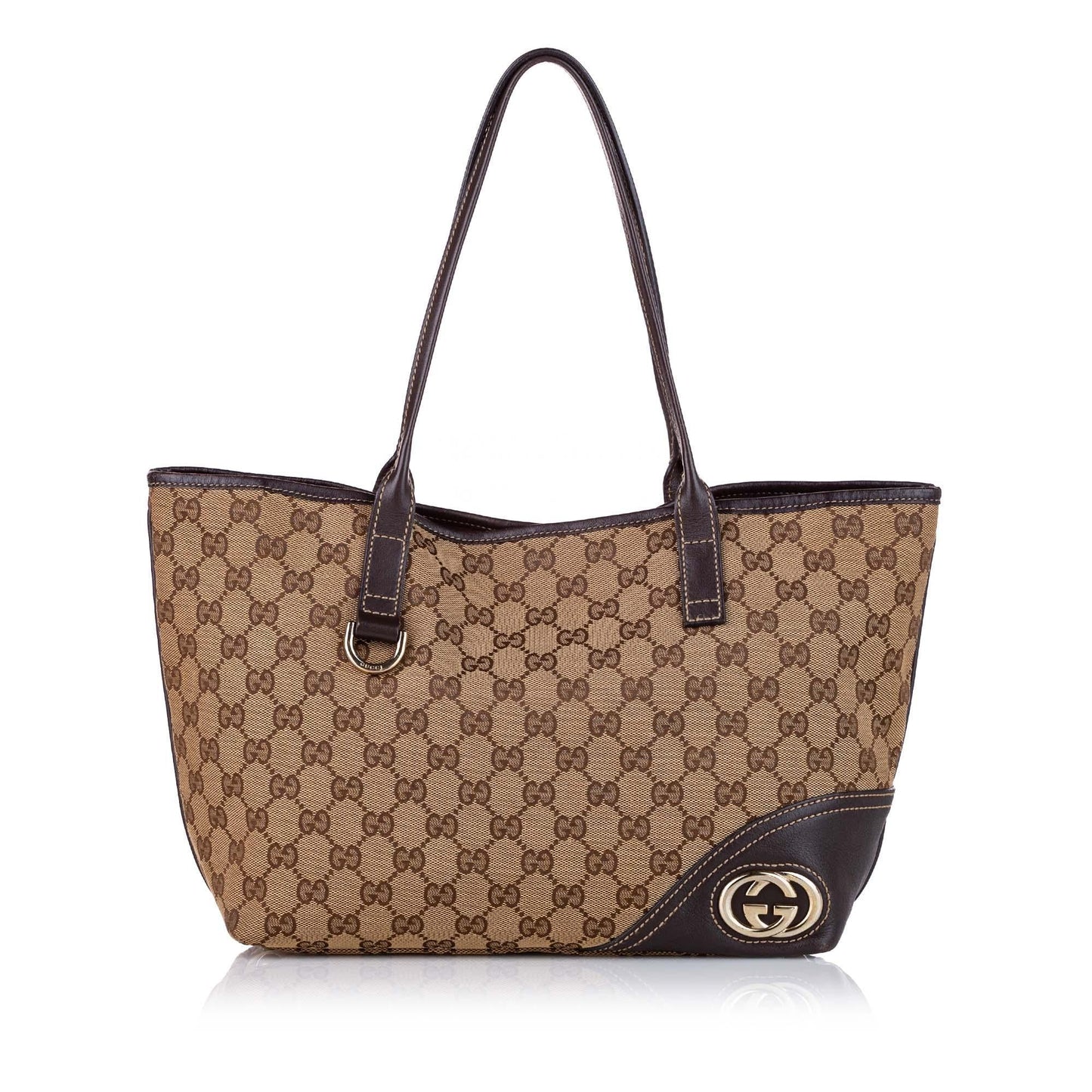 Gucci Monogram Canvas Tote