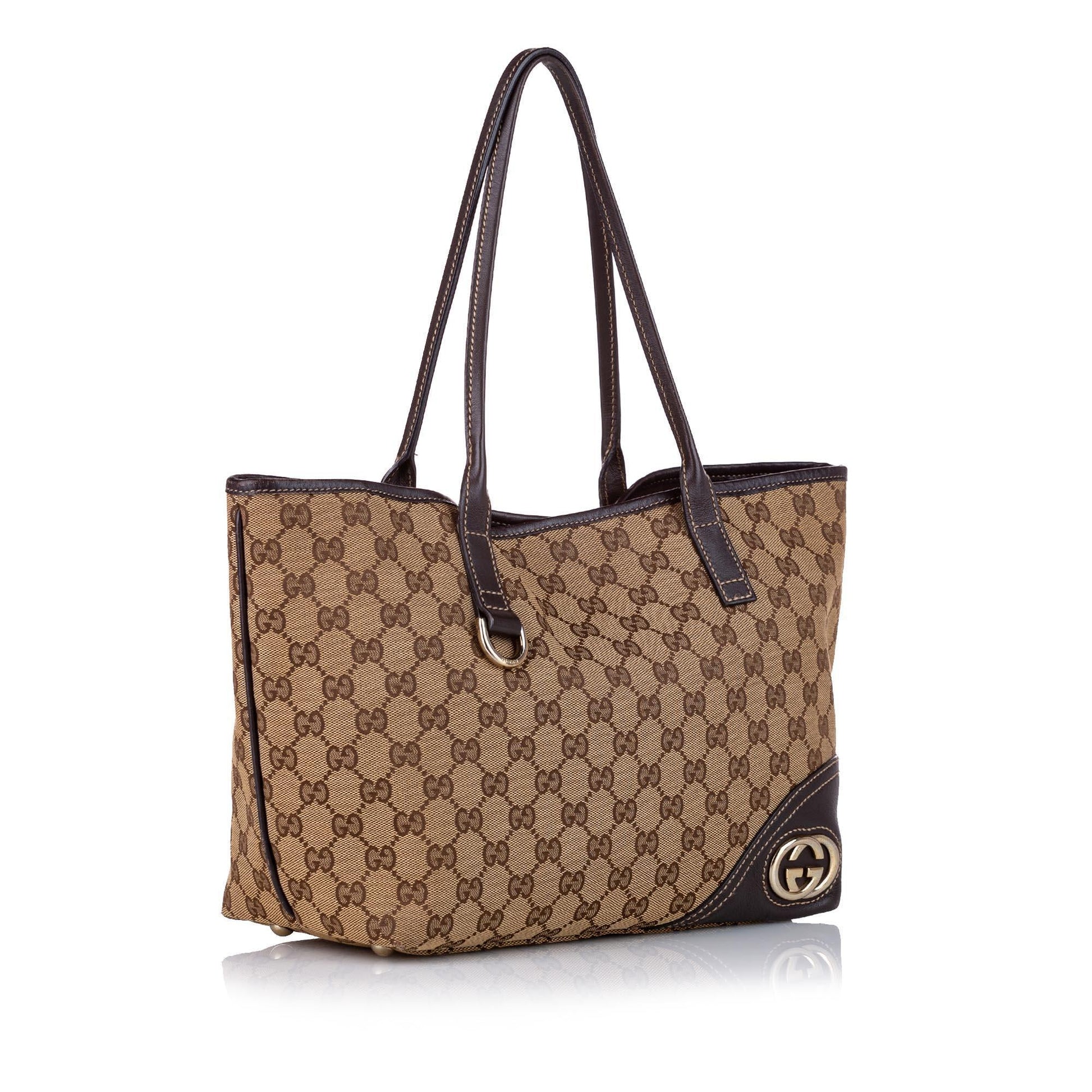 Gucci Monogram Canvas Tote