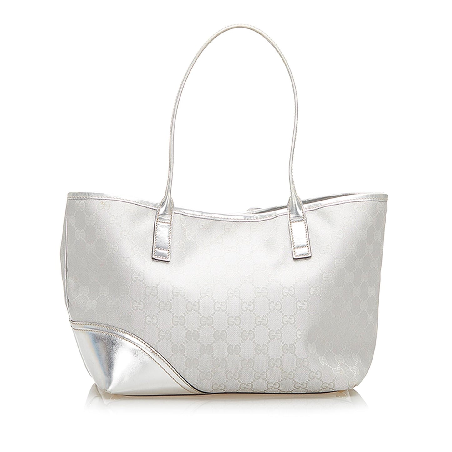 Gucci Nylon Leather Tote