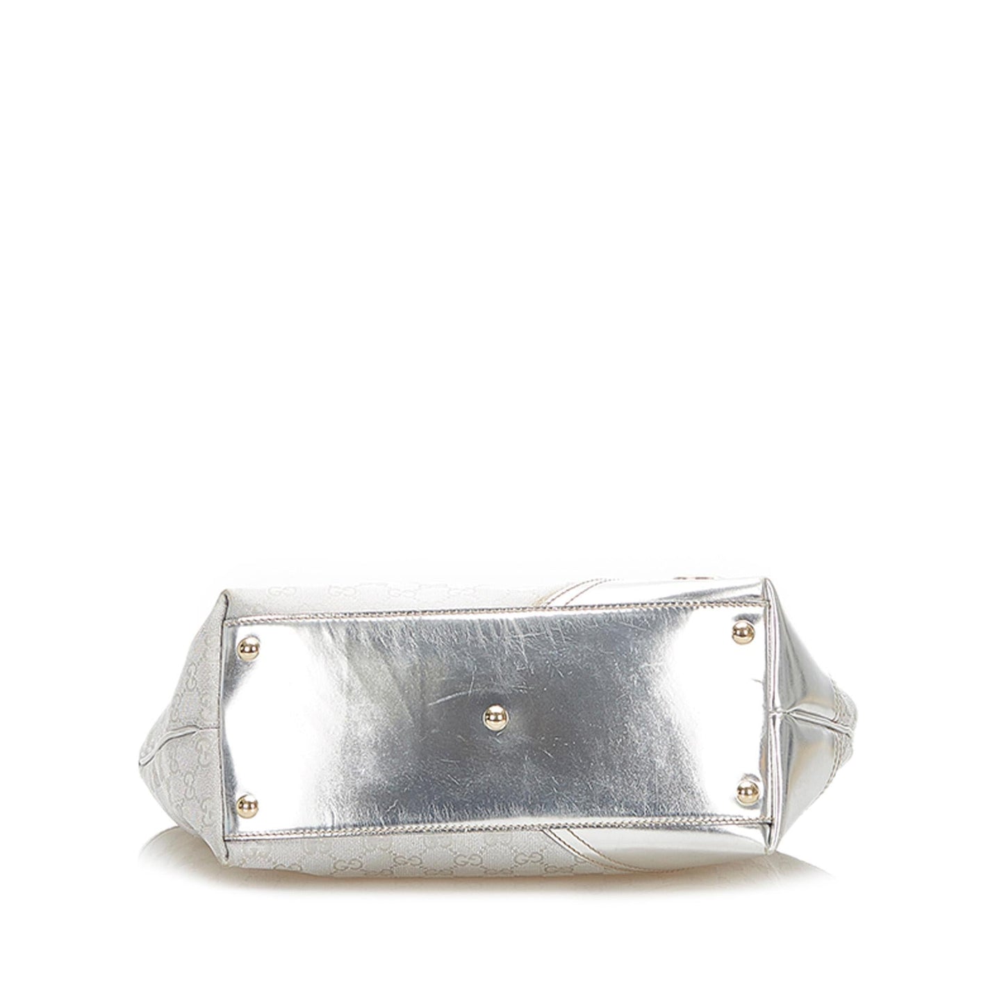 Gucci Nylon Leather Tote