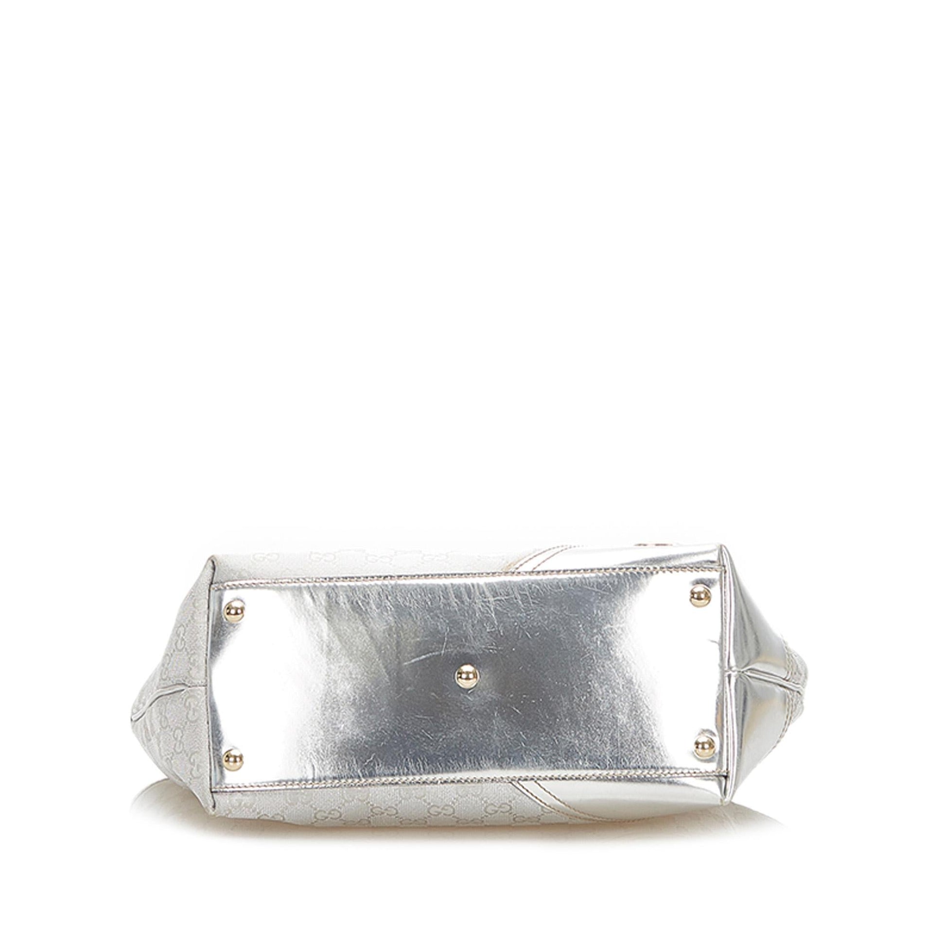 Gucci Nylon Leather Tote