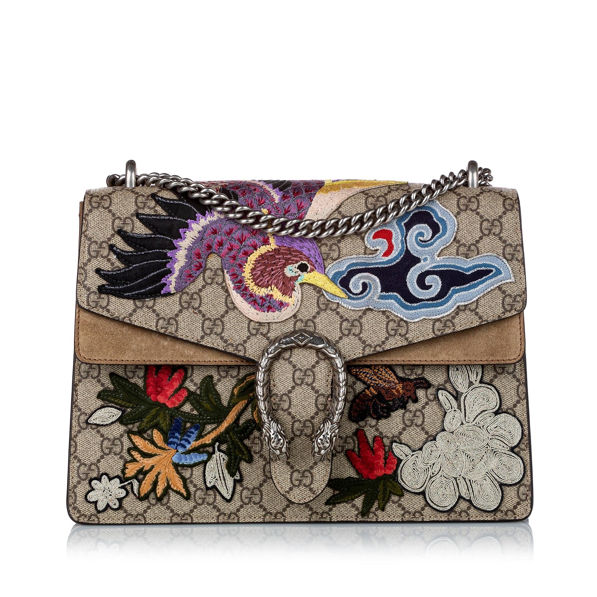 Gucci Canvas Shoulder Bag