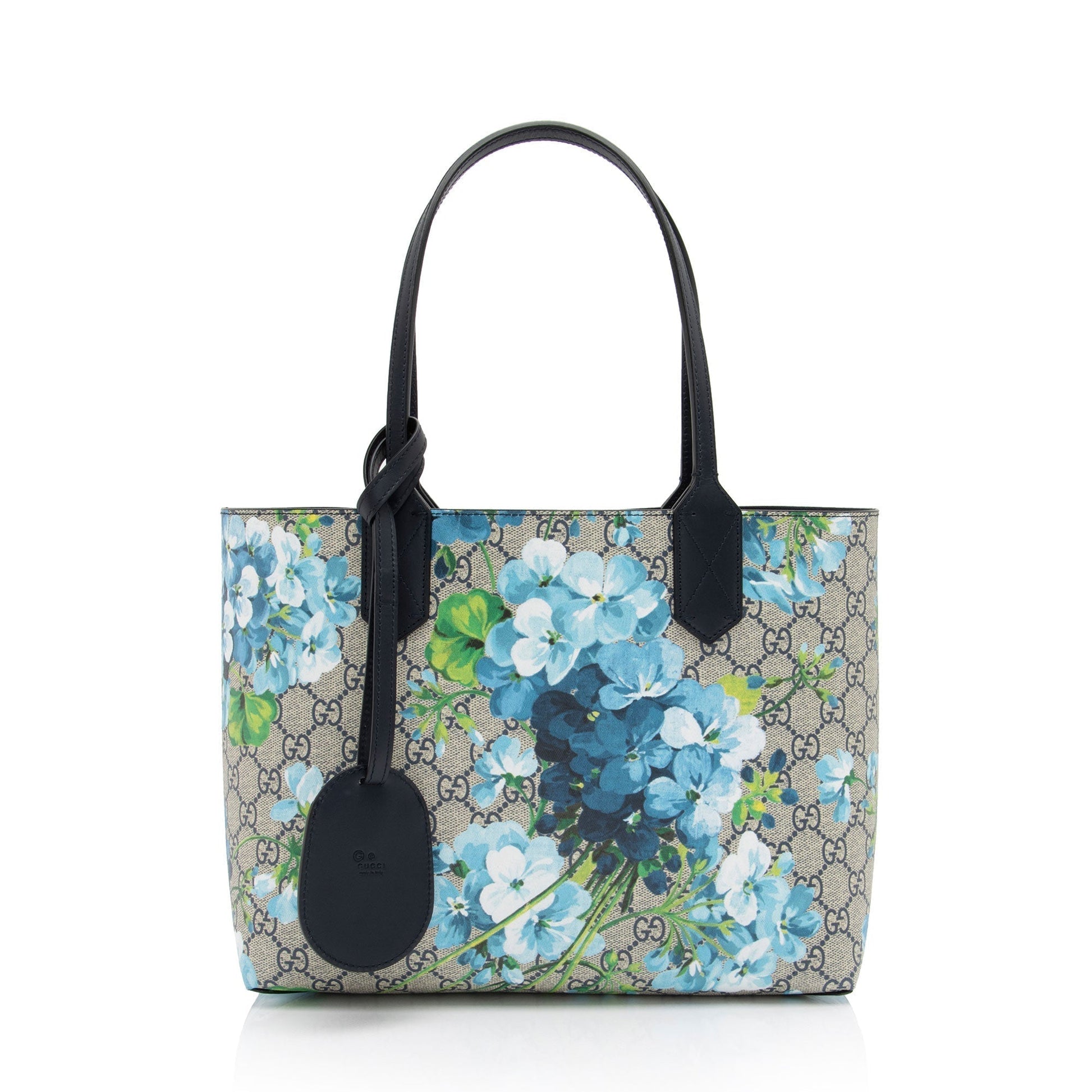 Gucci Leather Canvas Tote