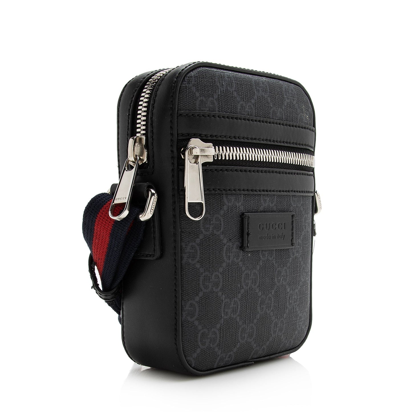 Gucci Nylon Leather Mini Shoulder Bag