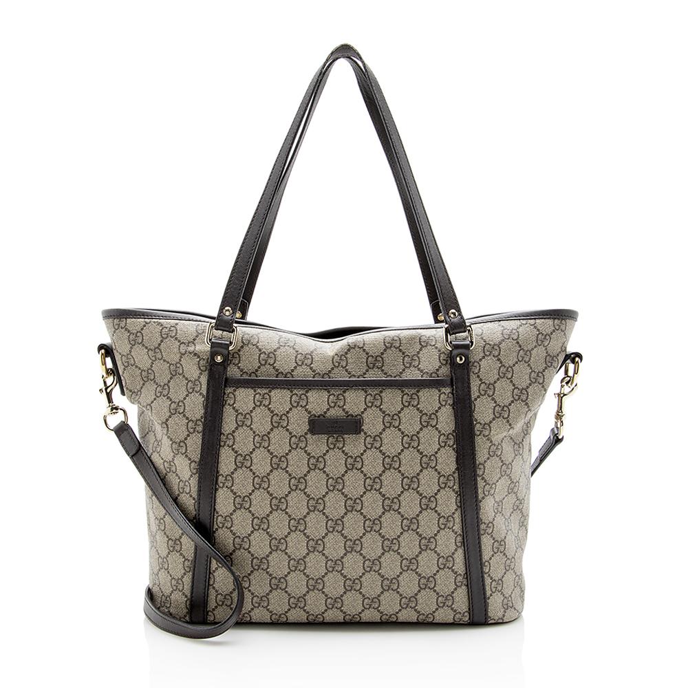 Gucci Canvas Monogram Tote Style 93