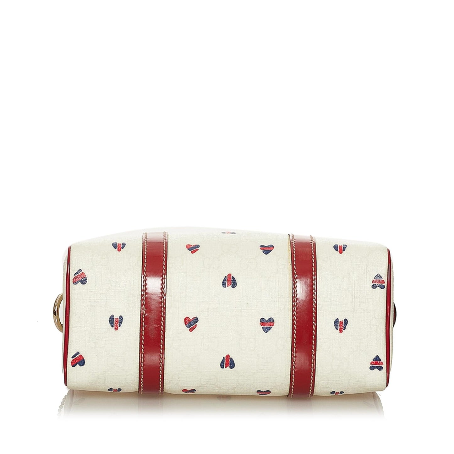 Gucci Leather Canvas Handbag