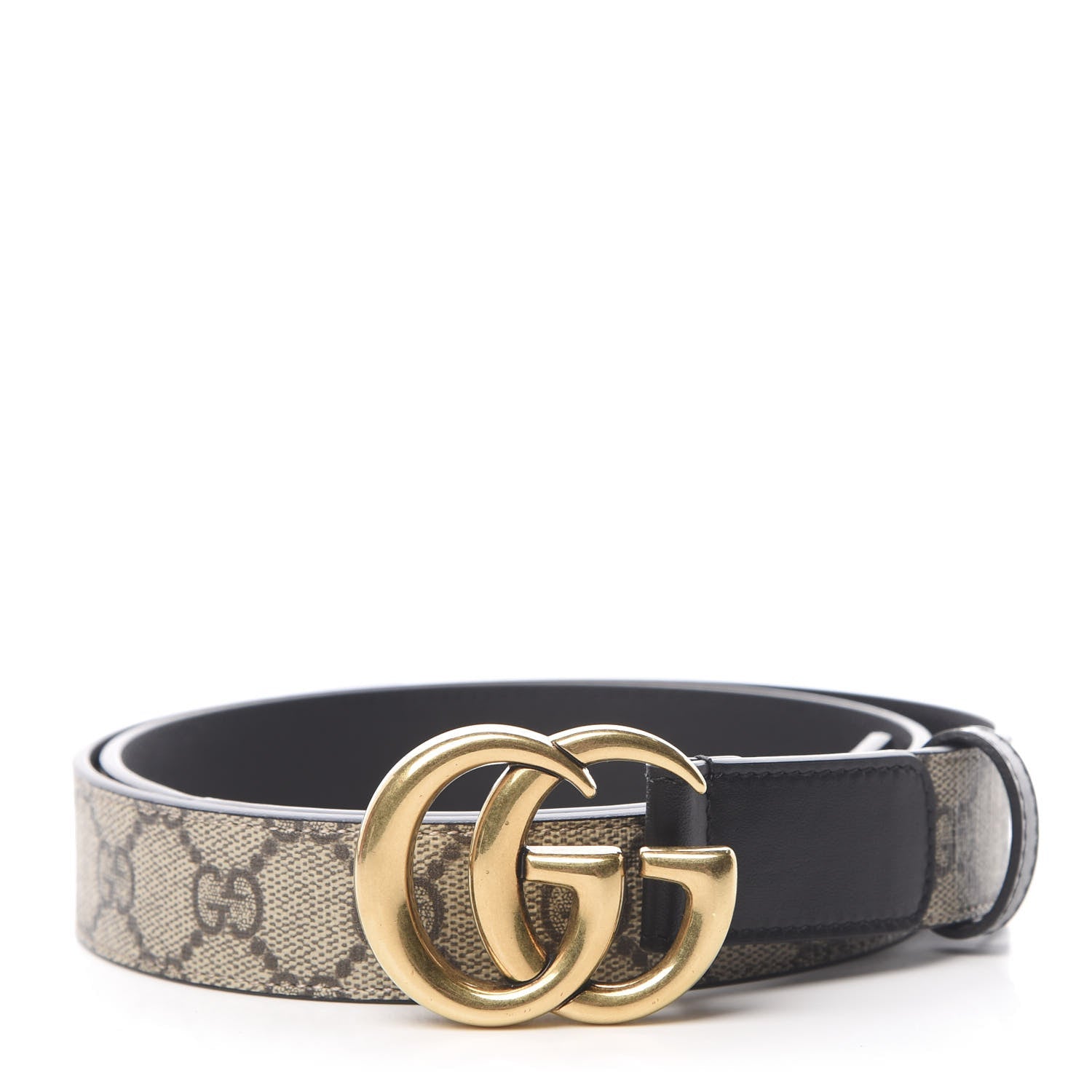 Gucci Monogram Caro Leather Canvas Handbag
