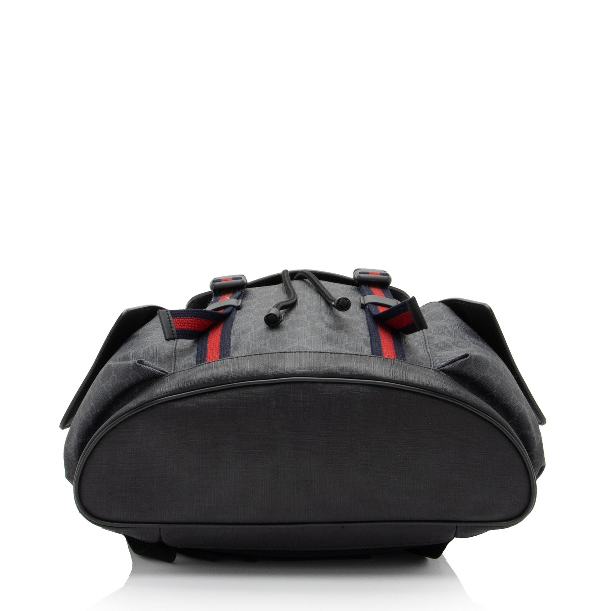 Gucci Nylon Leather Canvas Shoulder Bag