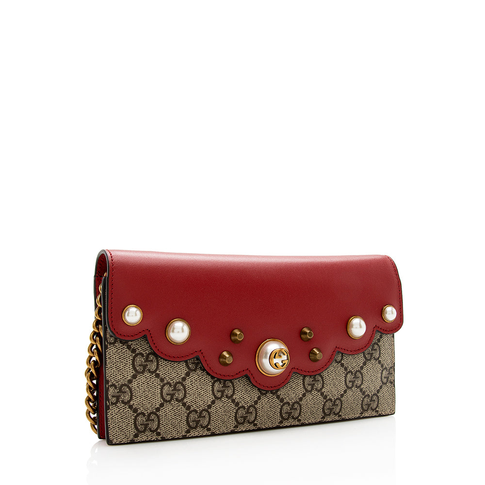 Gucci Chain Leather Crossbody