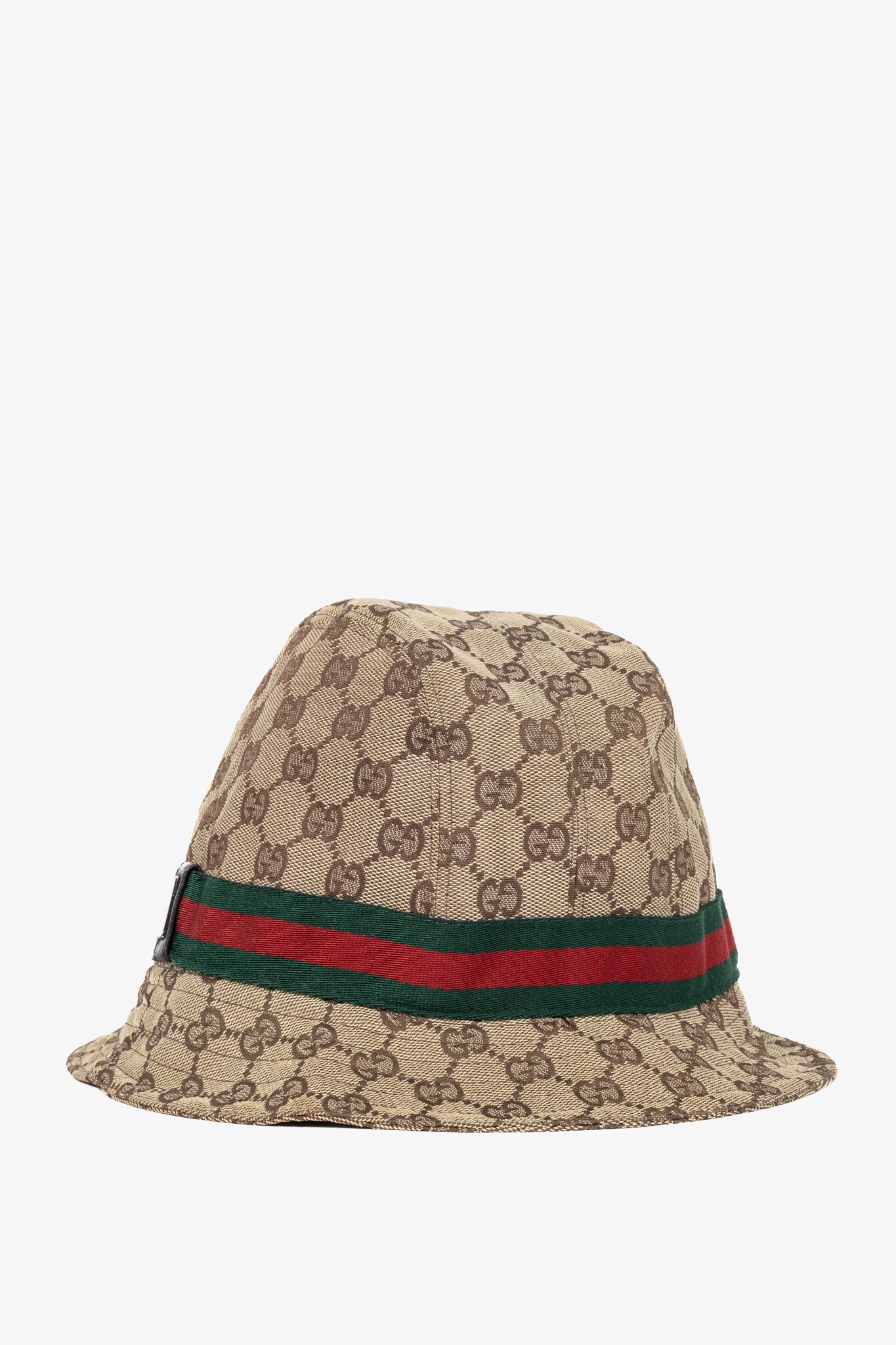 Gucci Monogram Leather Canvas Handbag