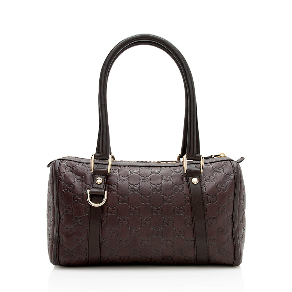 Gucci Guccissima Leather Satchel Style 1