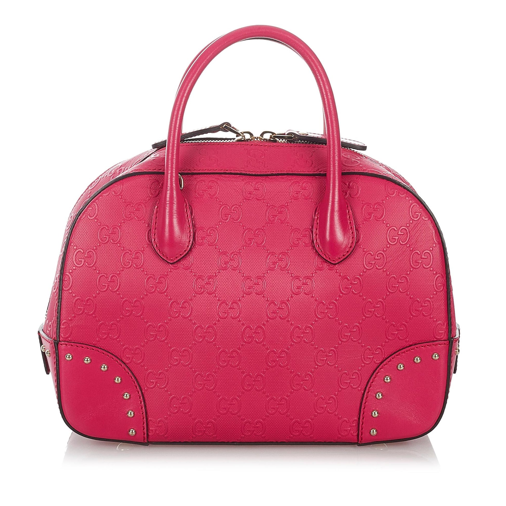 Gucci Guccissima Leather Satchel Style 2