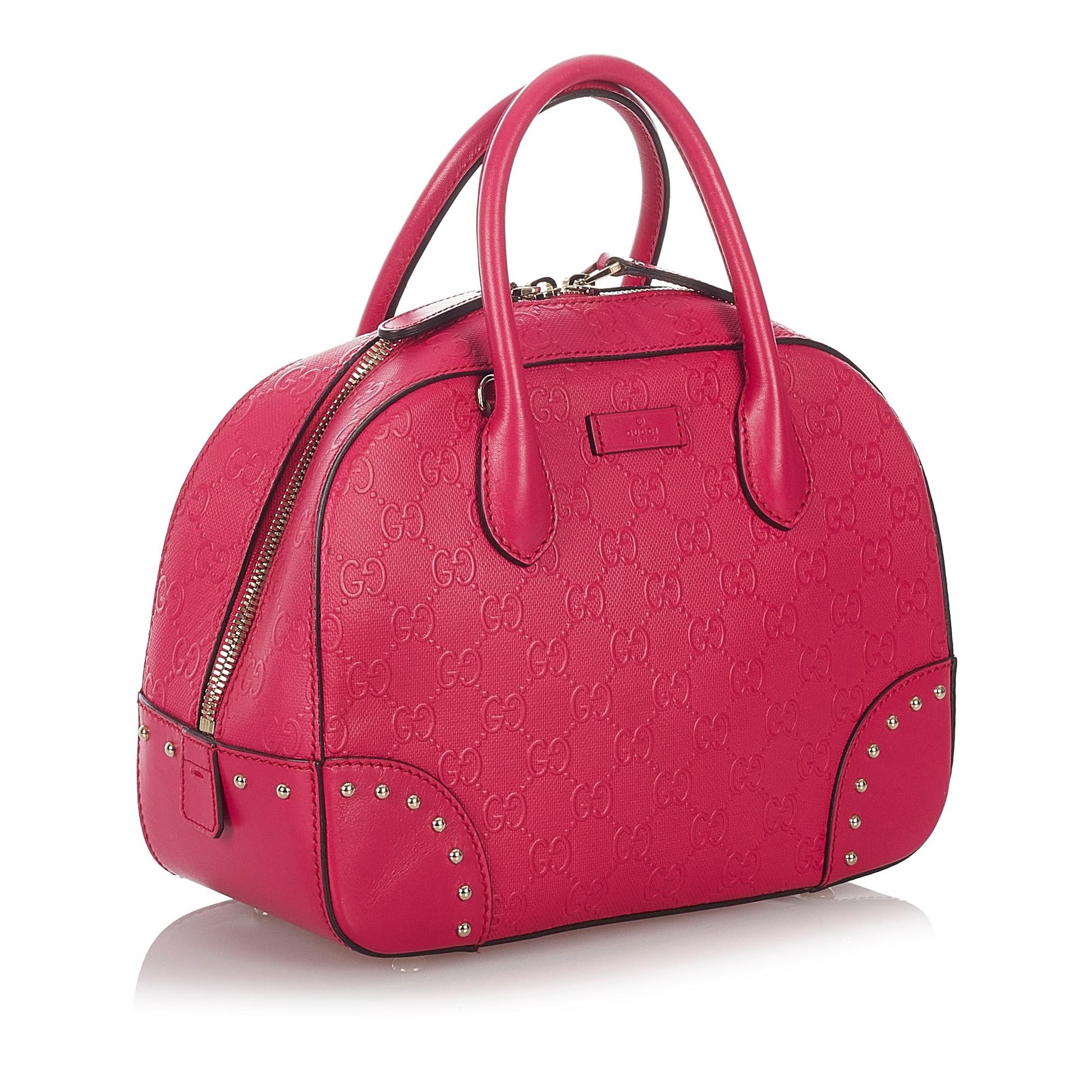 Gucci Guccissima Leather Satchel Style 2