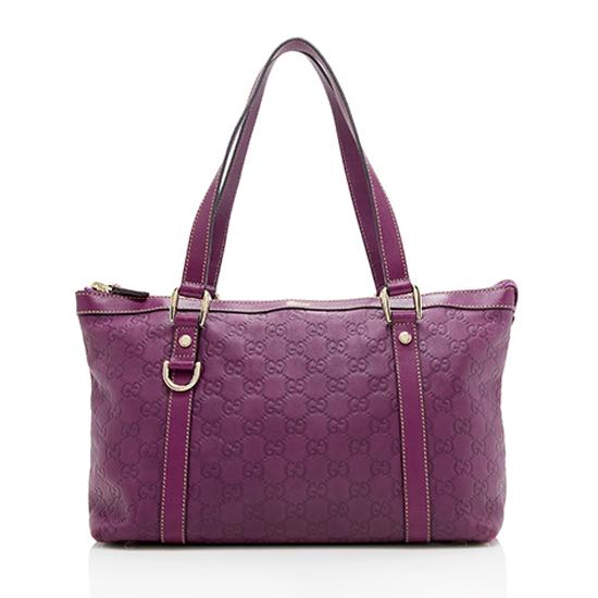 Gucci Guccissima Leather Tote Style 1