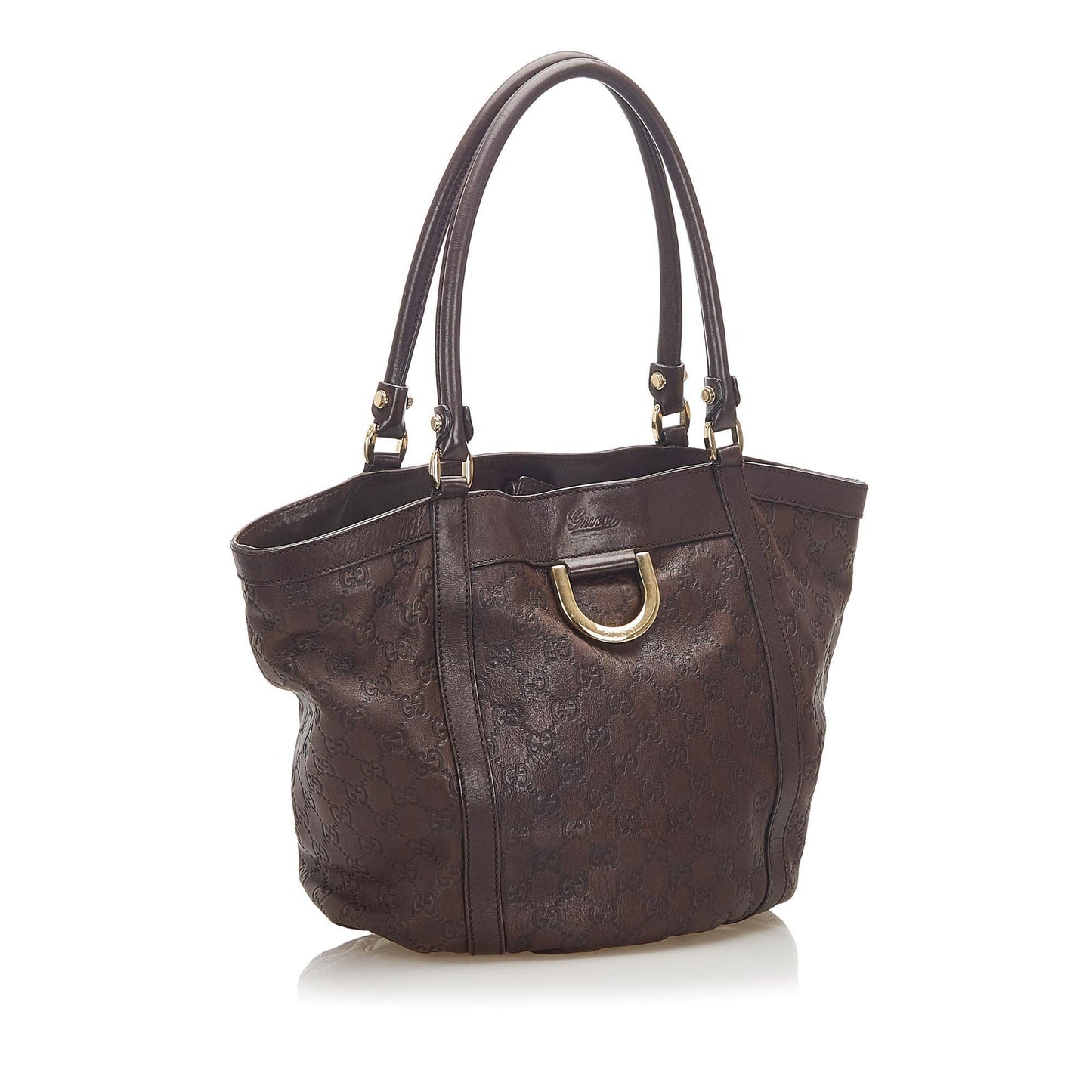 Gucci Guccissima Leather Monogram Tote Style 3