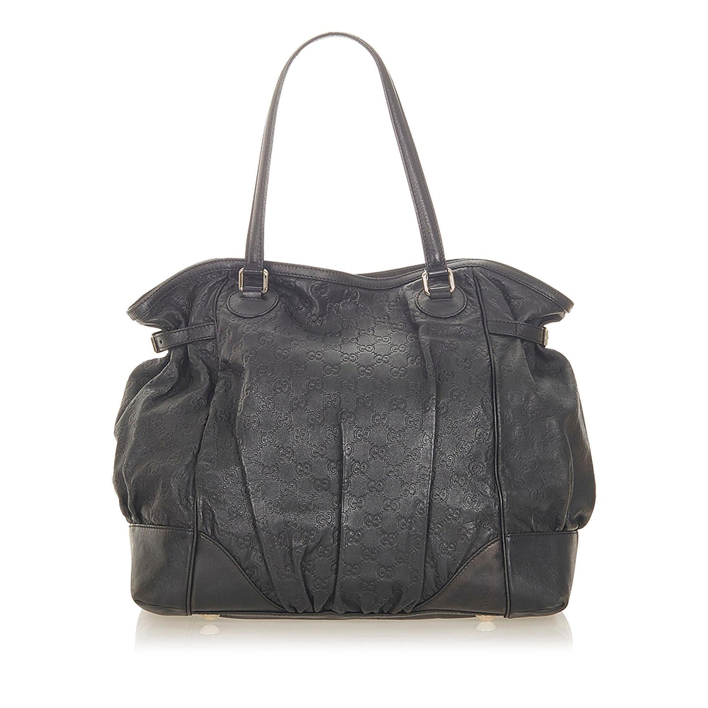 Gucci Monogram Leather Tote