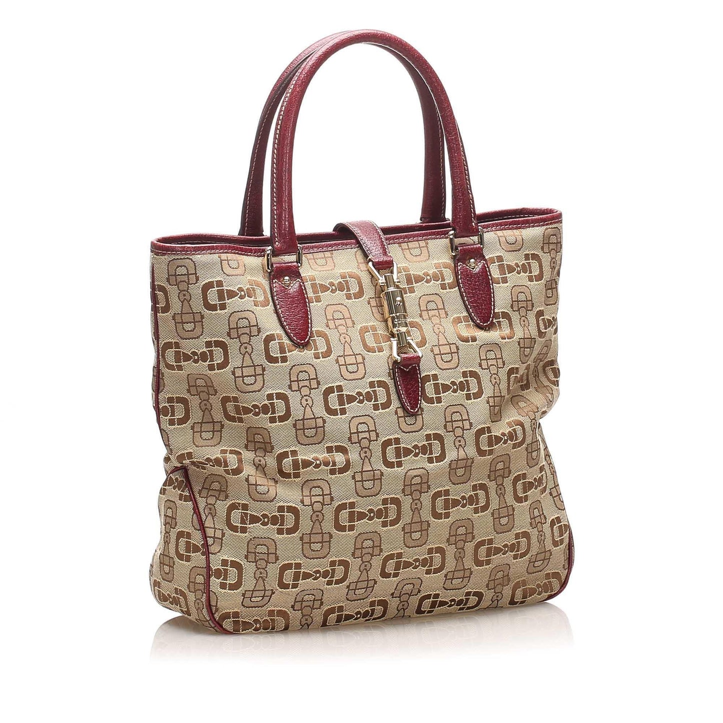 Gucci Jackie Canvas Tote