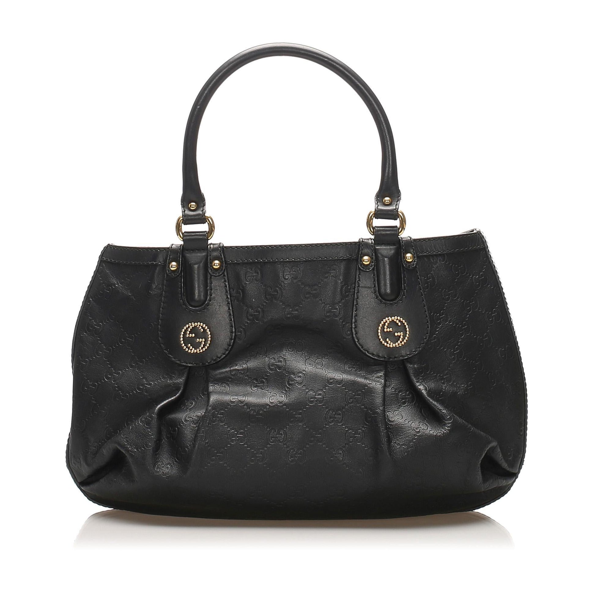 Gucci Guccissima Leather Tote Style 12