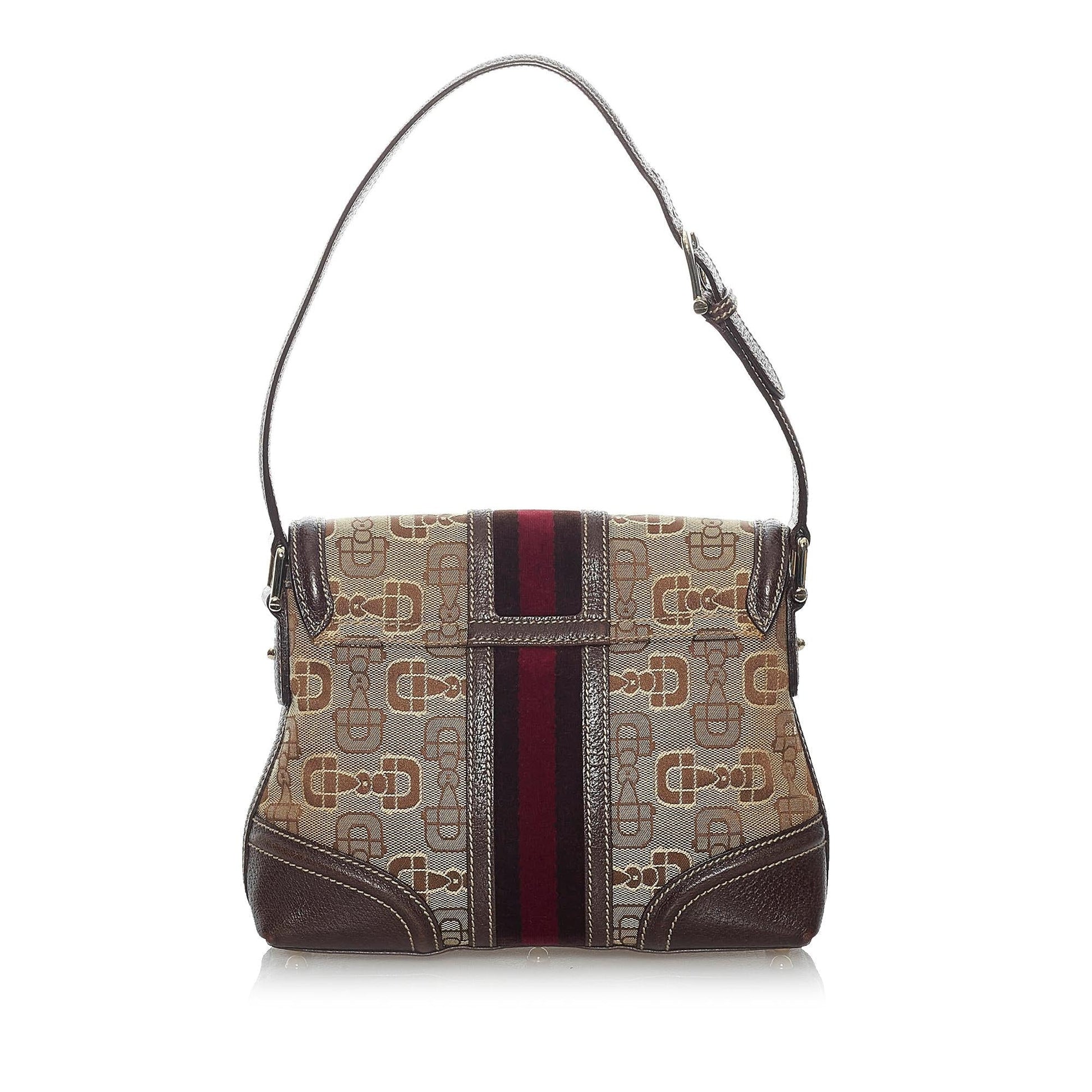 Gucci Canvas Shoulder Bag