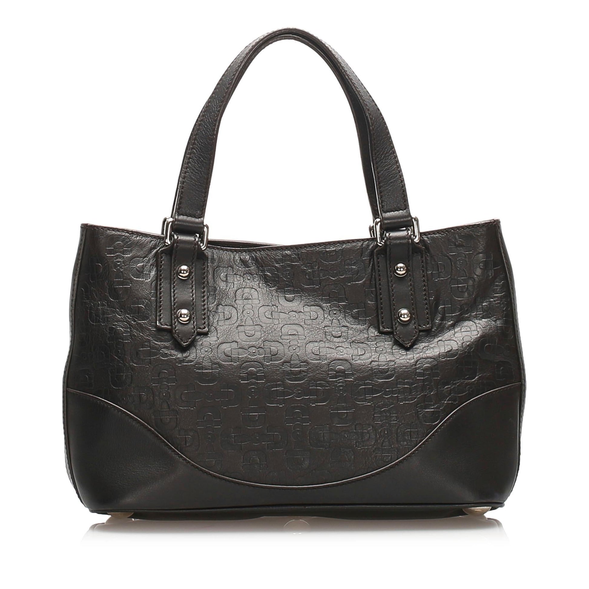 Gucci Leather Tote