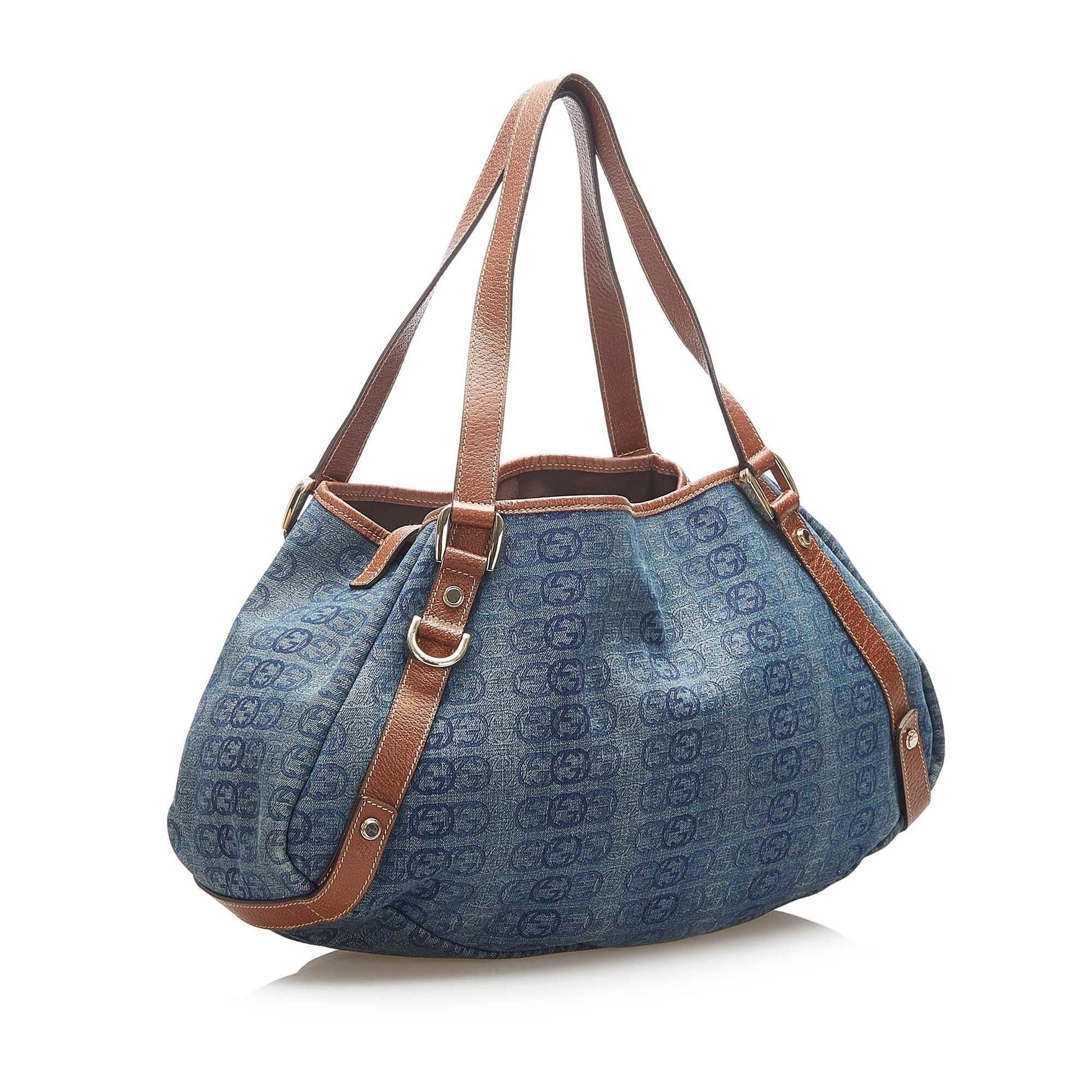 Gucci Monogram Canvas Tote