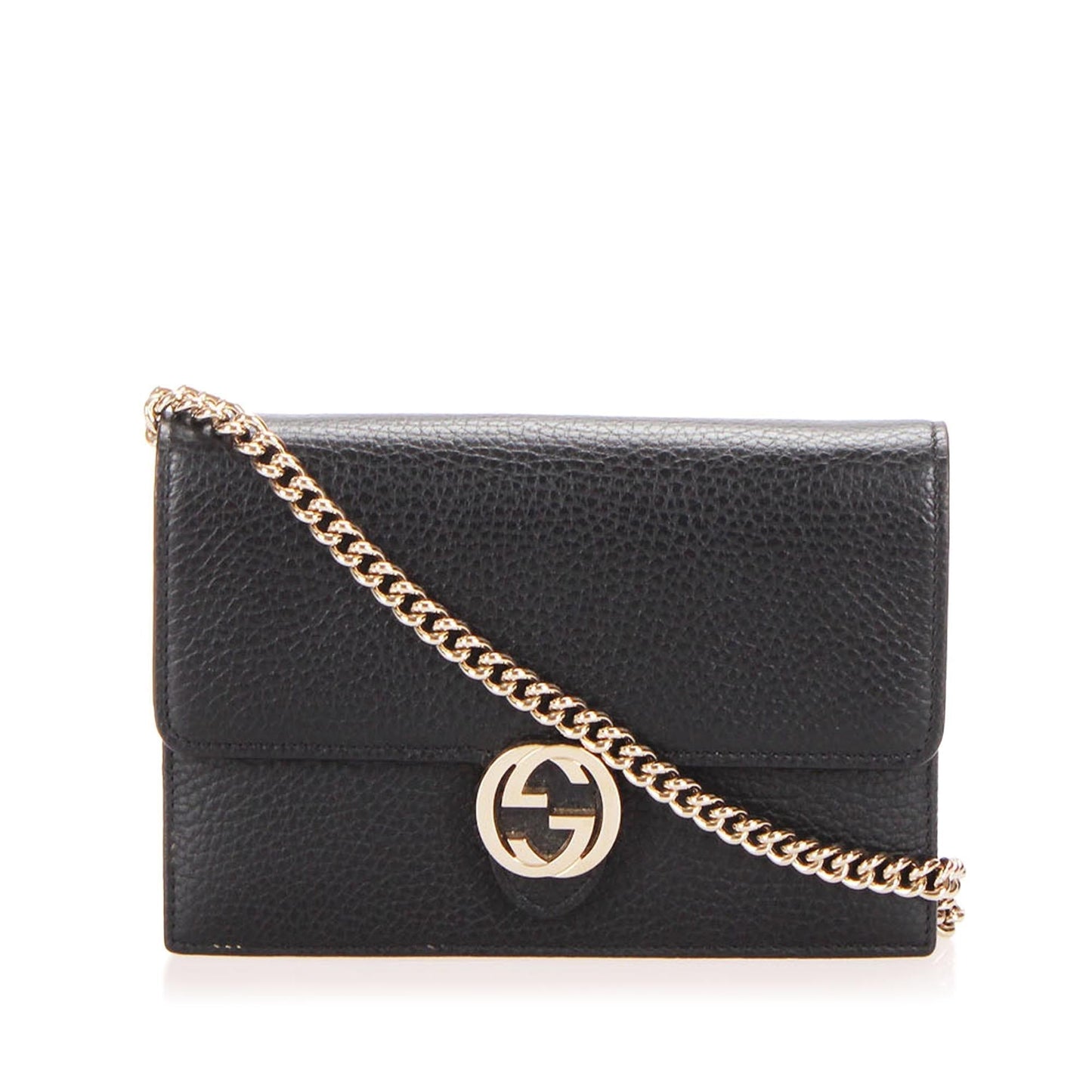 Gucci Chain Leather Crossbody