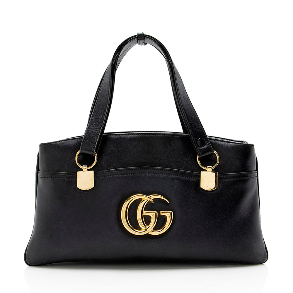 Gucci Leather Satchel Style 9