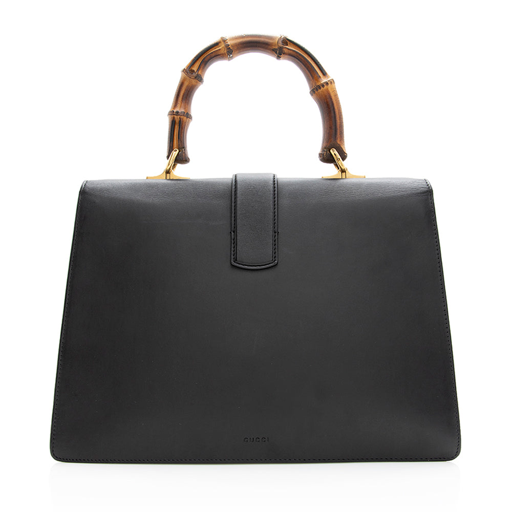 Gucci Leather Top Handle Handbag