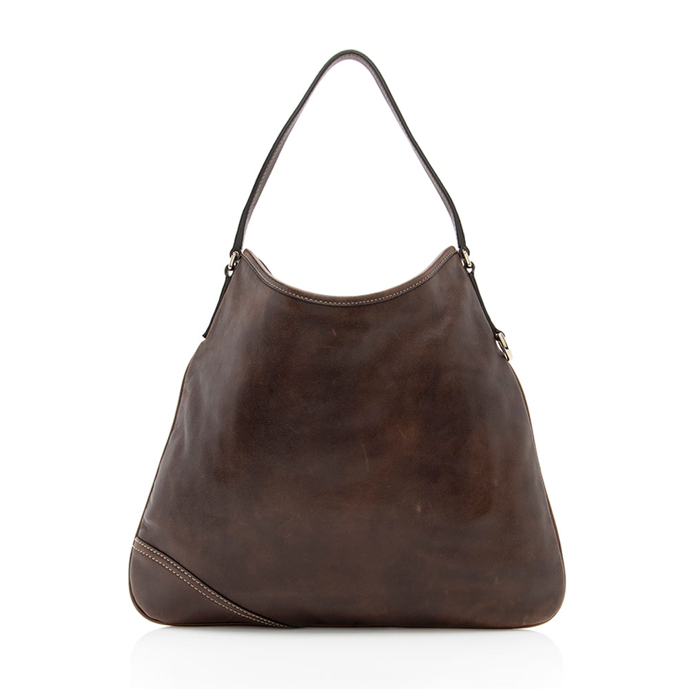 Gucci Leather Shoulder Bag