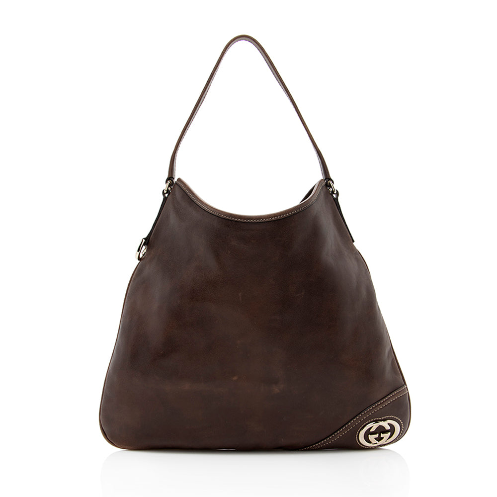 Gucci Leather Shoulder Bag