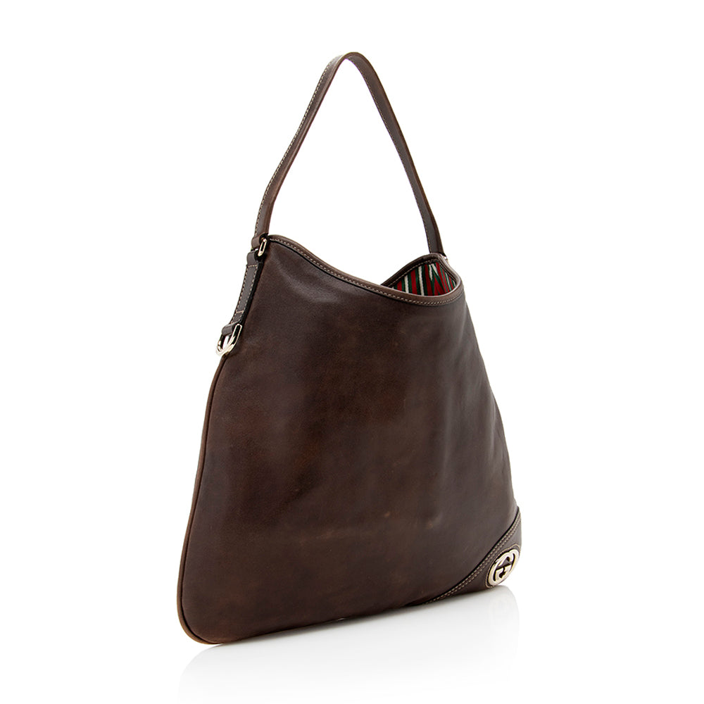 Gucci Leather Shoulder Bag
