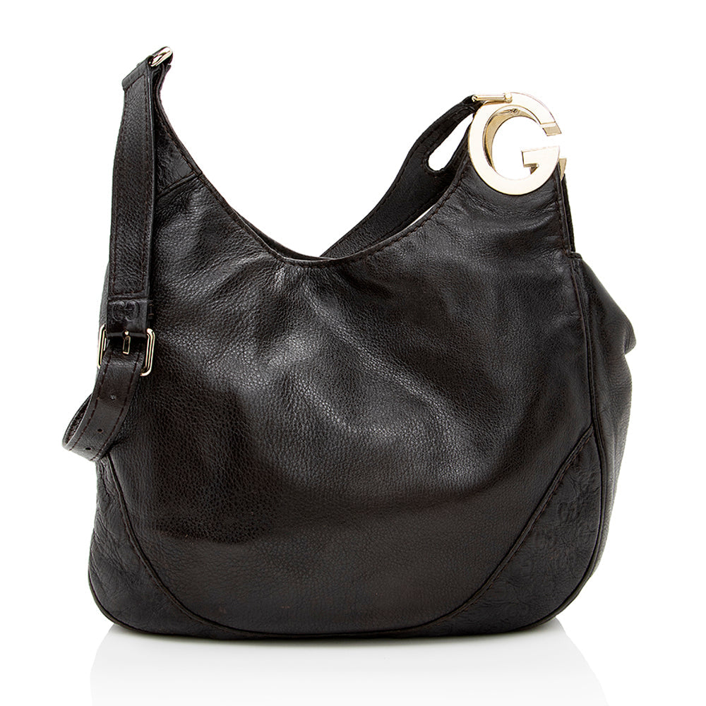 Gucci Leather Shoulder Bag Style 54