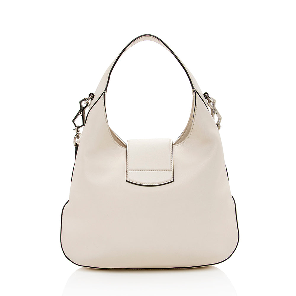 Gucci Nylon Leather Shoulder Bag