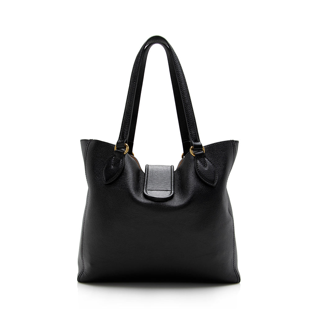 Gucci Leather Tote