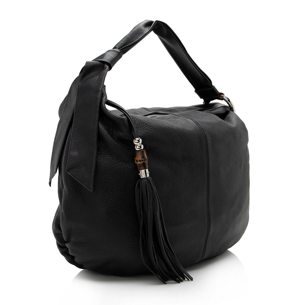 Gucci Leather Shoulder Bag Style 55