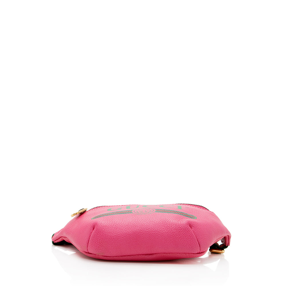 Gucci Nylon Leather Shoulder Bag