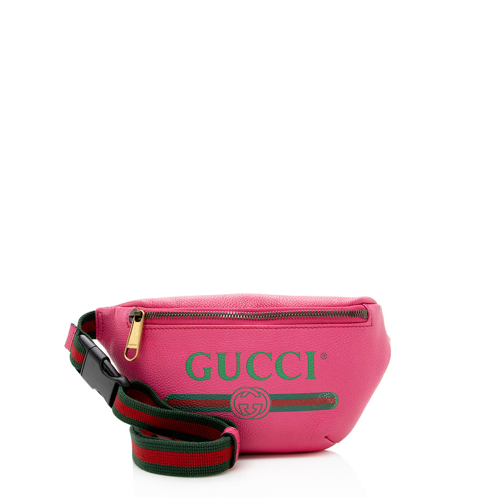 Gucci Nylon Leather Shoulder Bag