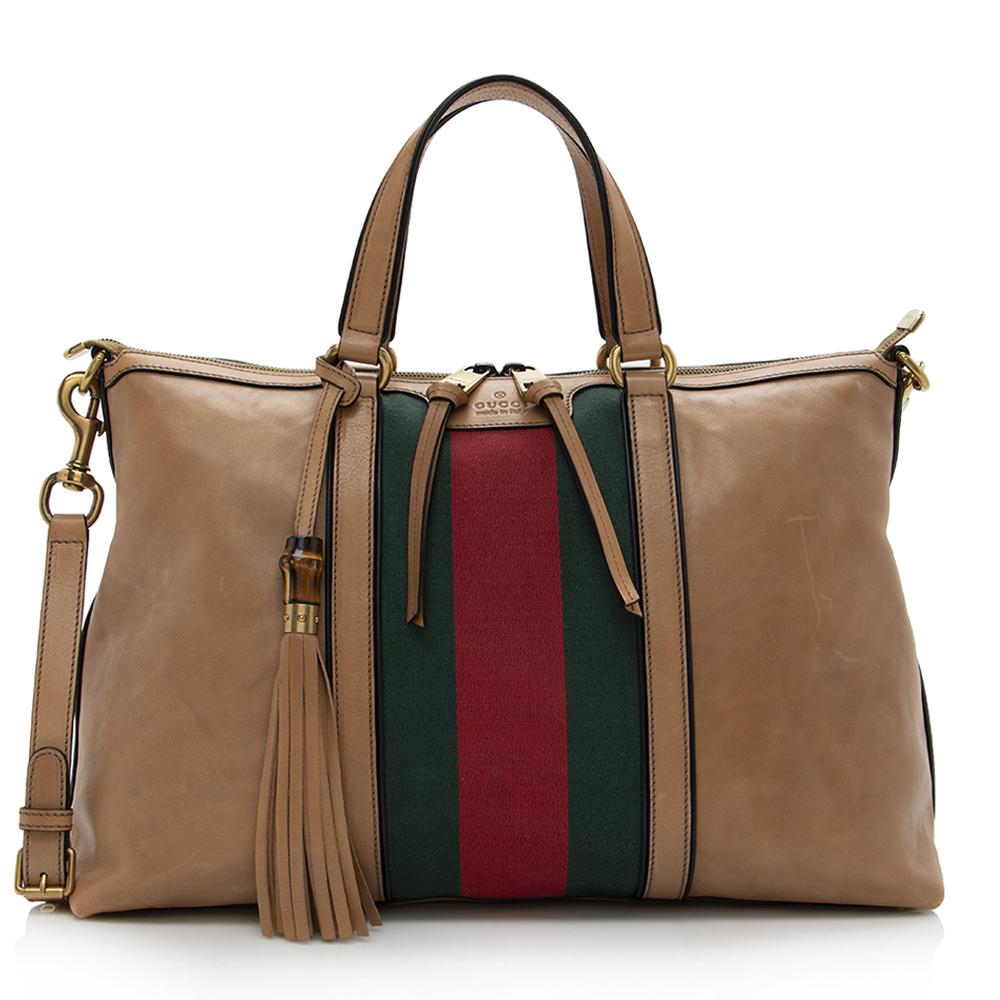 Gucci Leather Tote