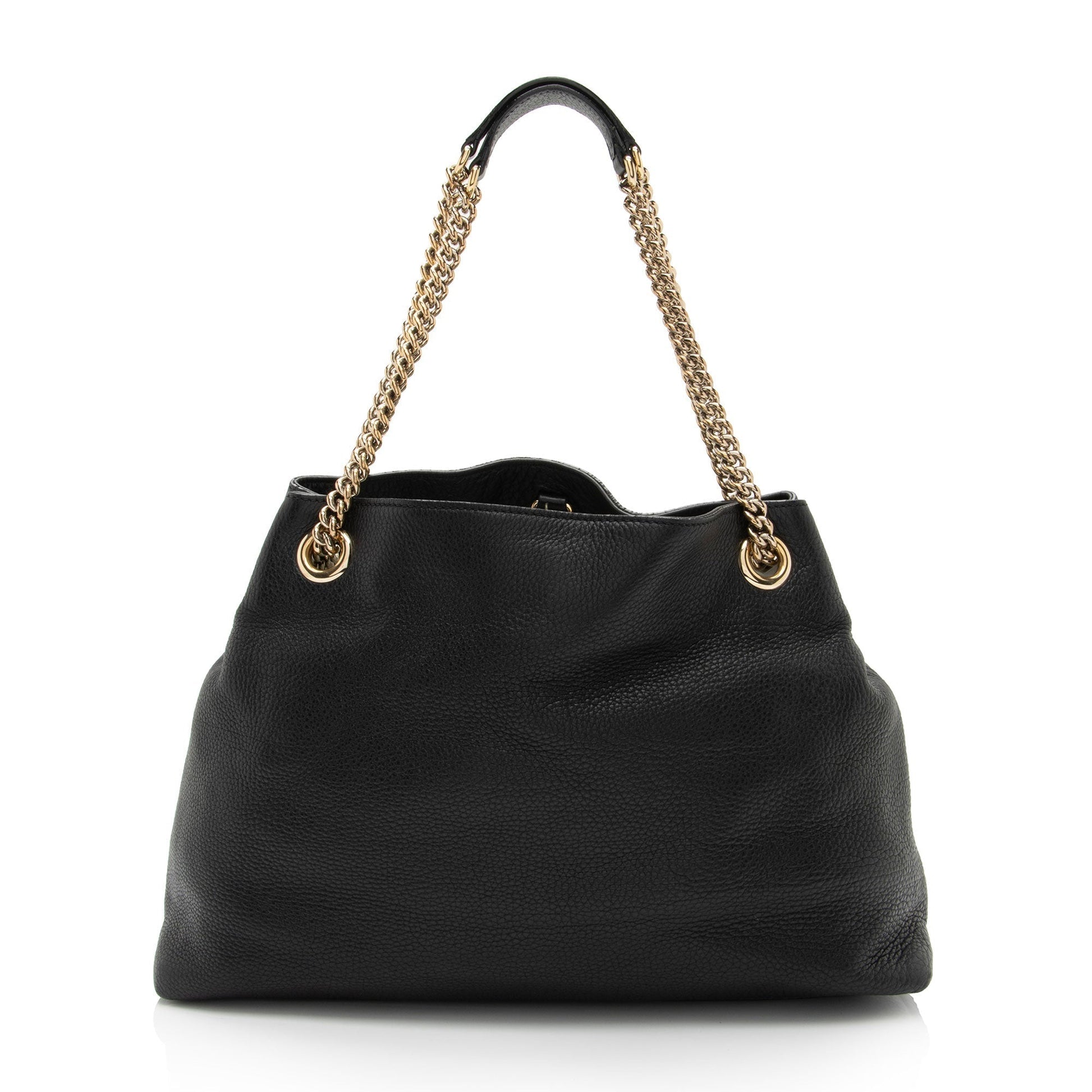 Gucci Leather Canvas Shoulder Bag