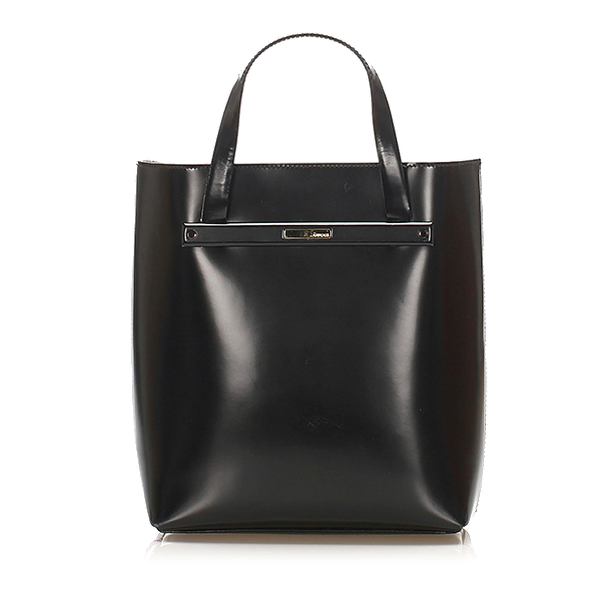 Gucci Monogram Leather Tote