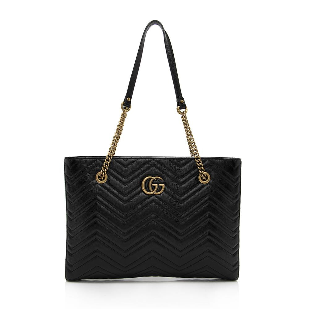 Gucci Monogram Chain Tote