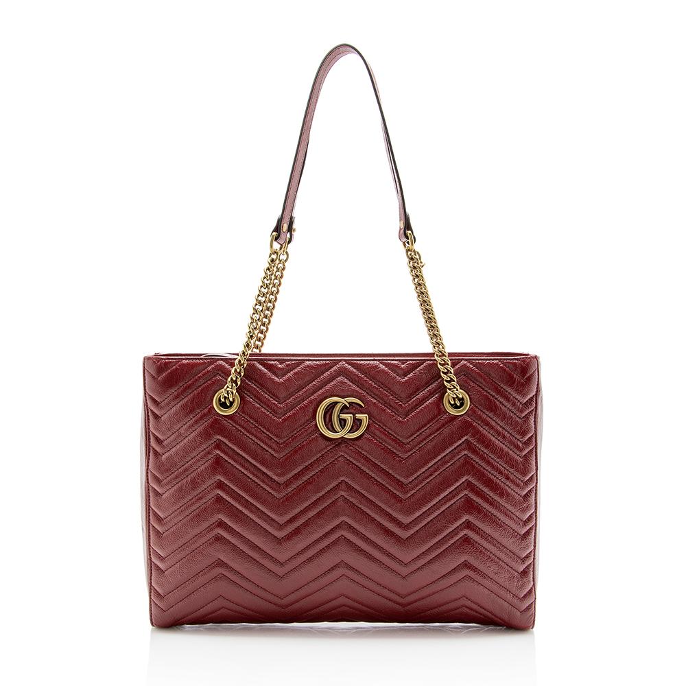 Gucci Chain Leather Tote