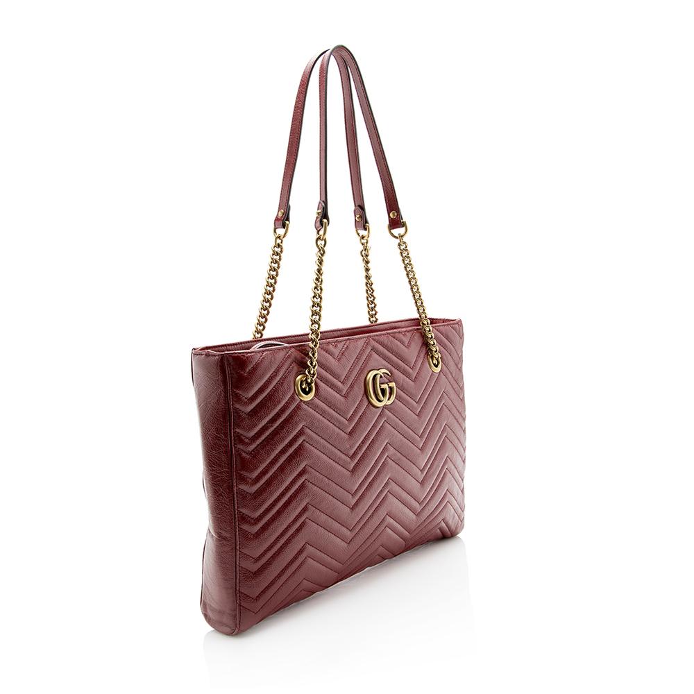 Gucci Chain Leather Tote