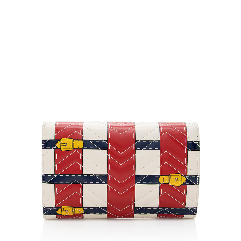 Gucci Chain Leather Crossbody