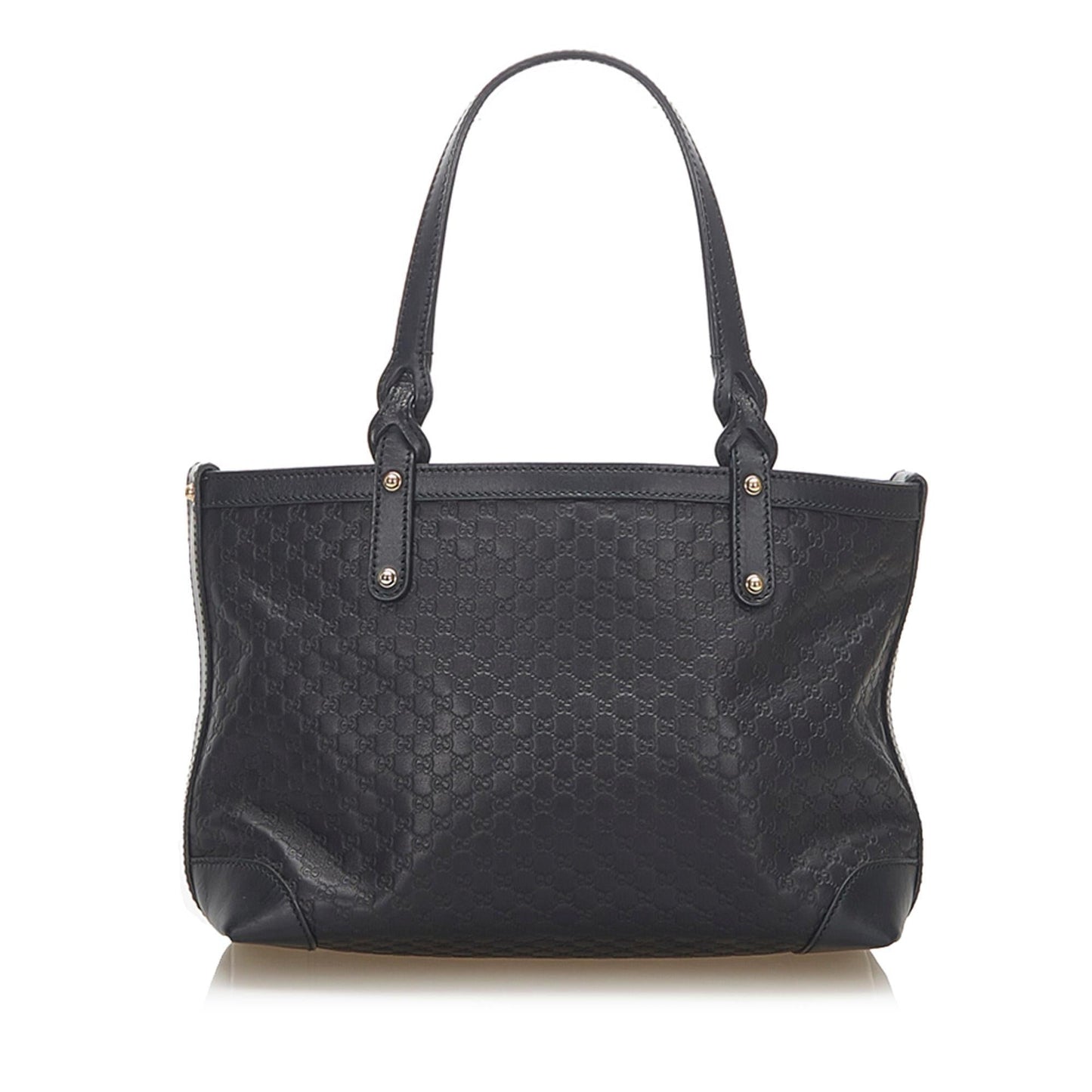 Gucci Guccissima Leather Canvas Tote