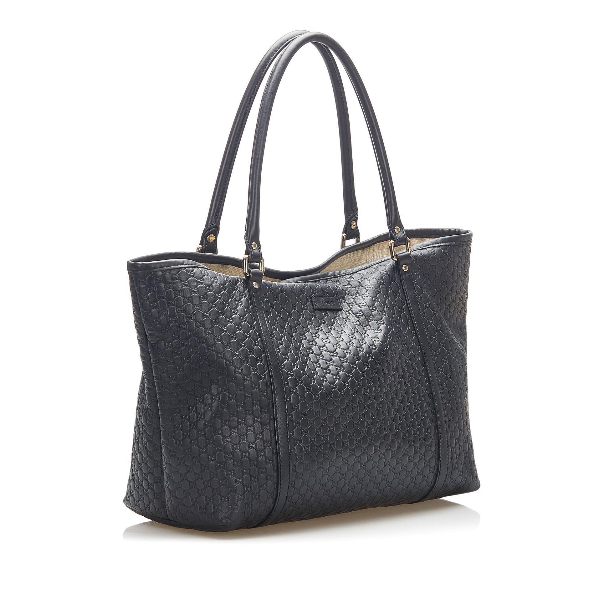 Gucci Leather Tote