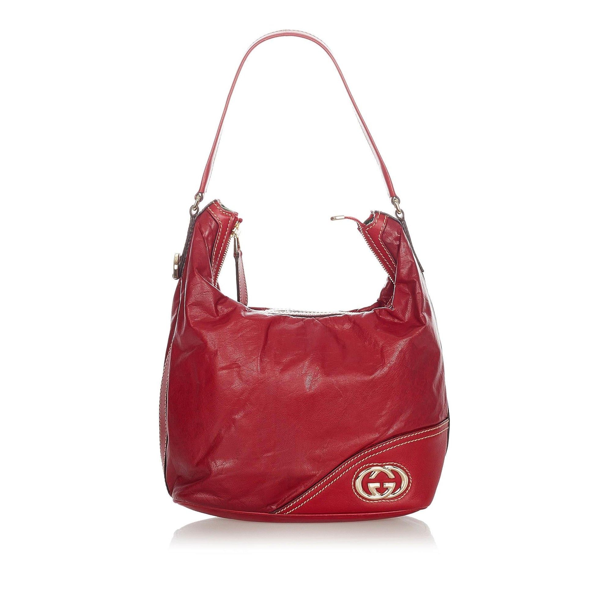 Gucci Leather Shoulder Bag